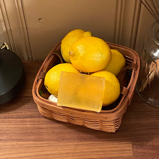 fruit slices bar soap